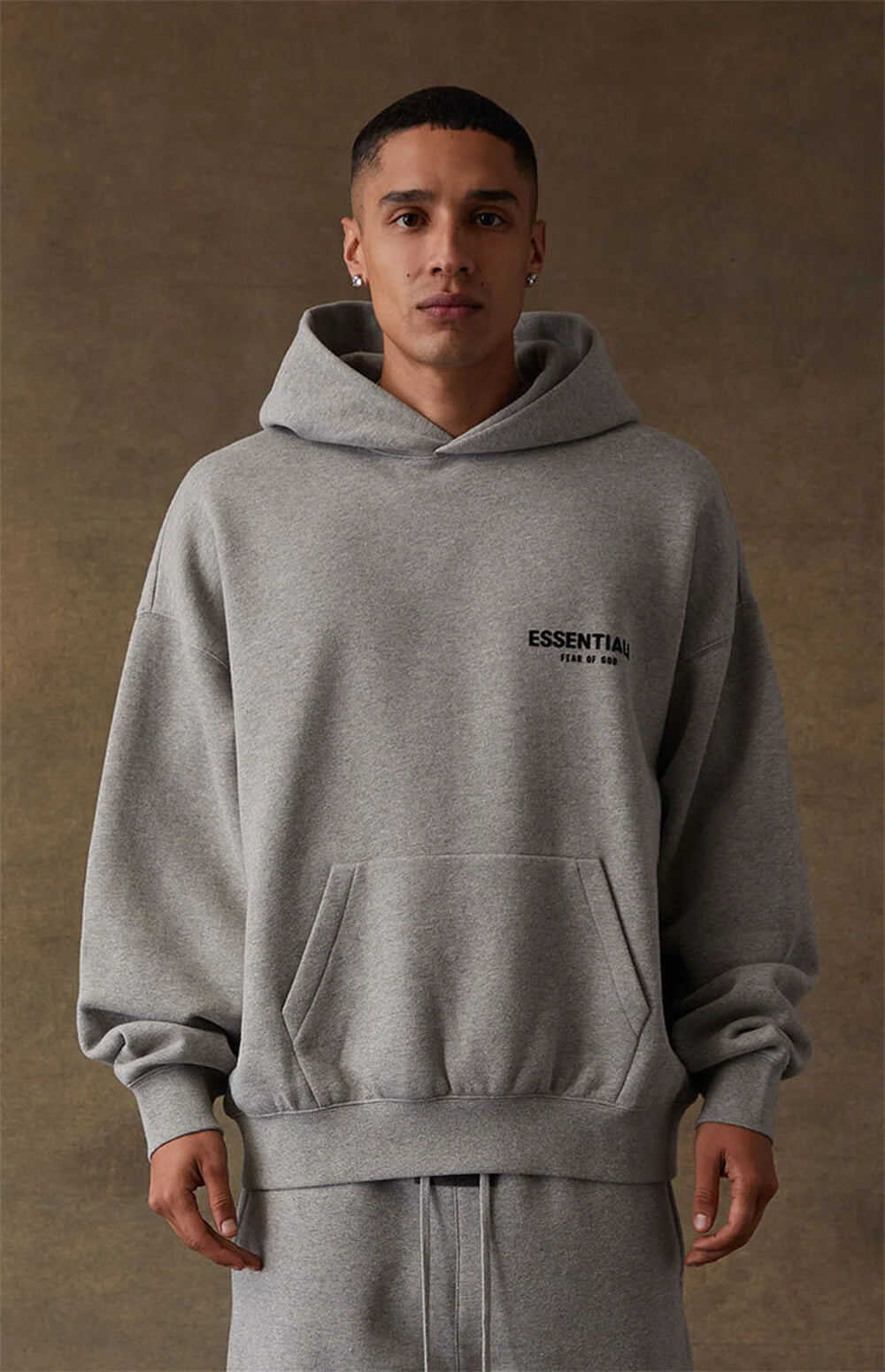 Dark Oatmeal Hoodie