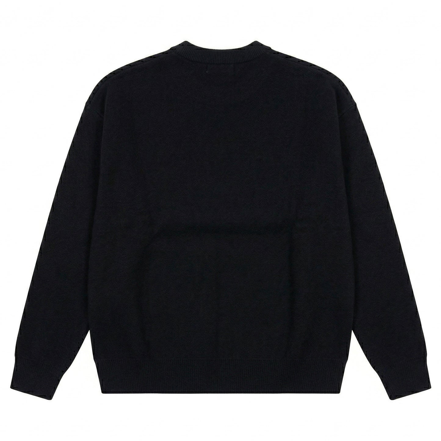 Star Logo Jacquard Knit Sweater