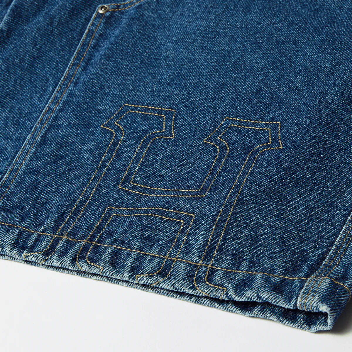 Classic H Double Knee Denim Short