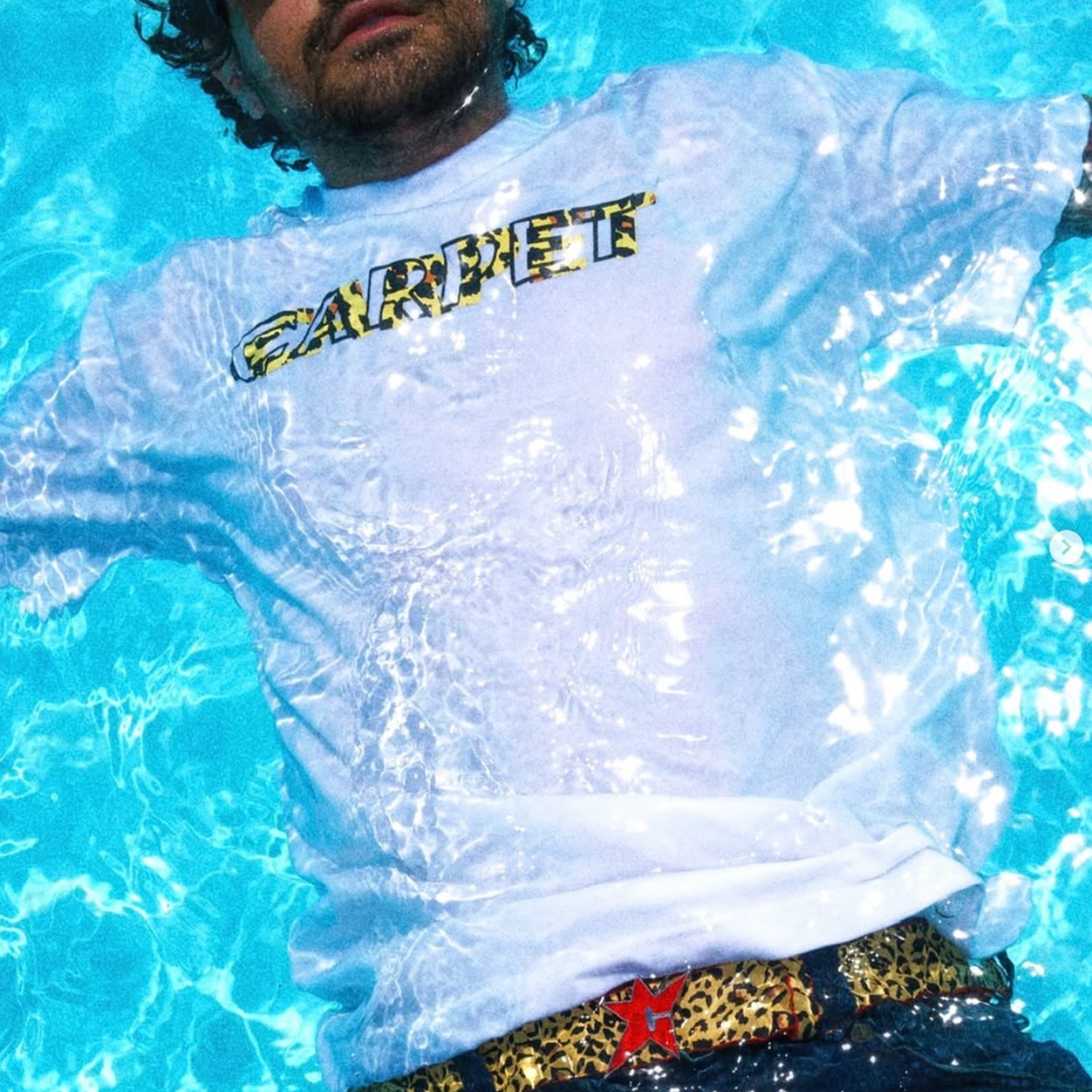 Heavyweight Misprint Cheetah Tee