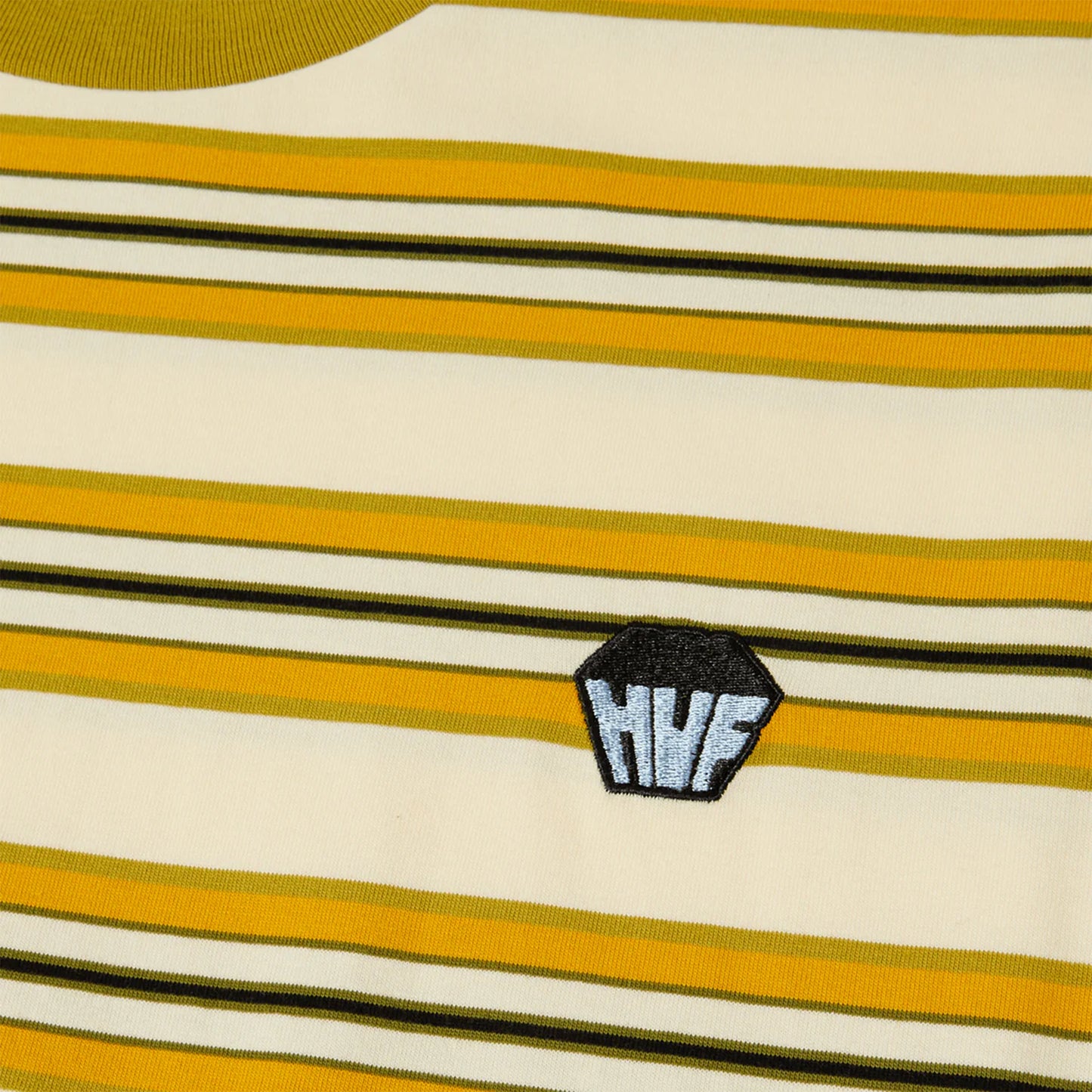 Big Block Stripe Knit Boxy Tee