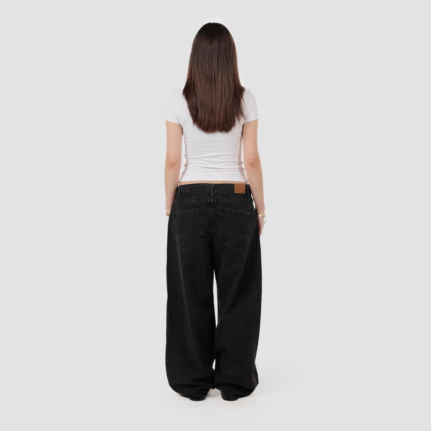 Everyday Black Baggy Jeans