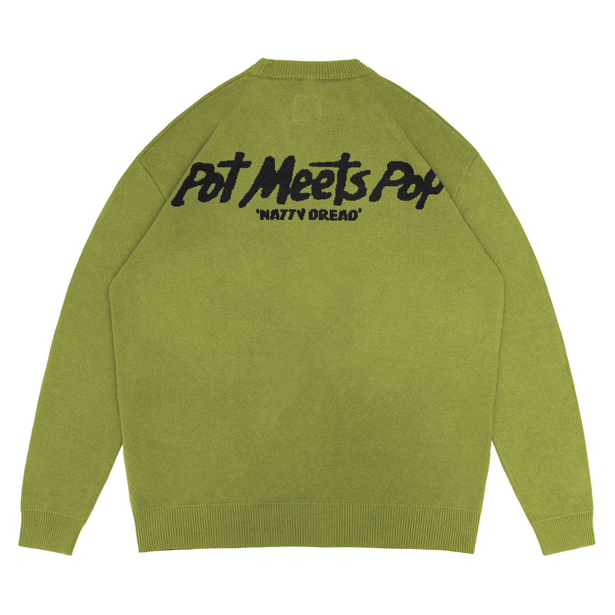 Natty Dread Knitted Sweater Green