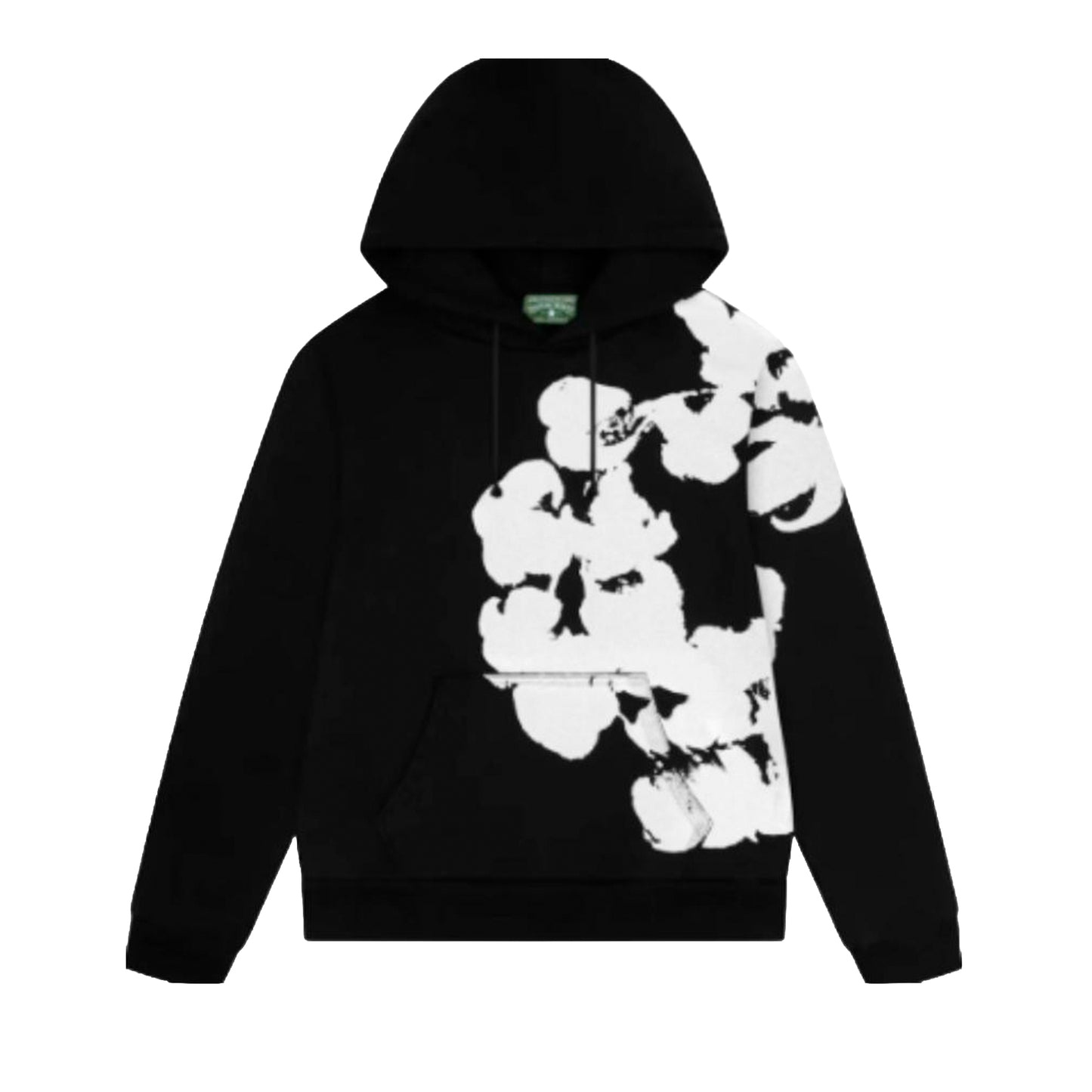 Oversized Cotton Wreath Hoodie
