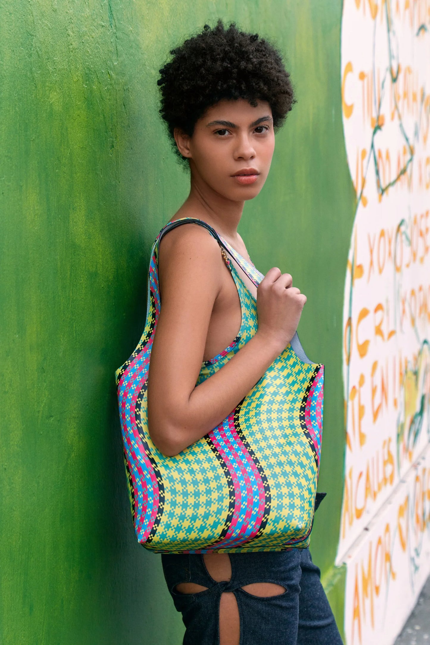 Rafia Tote Bag