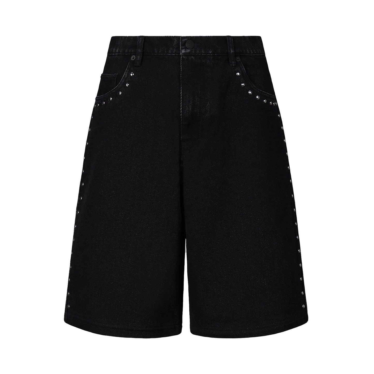 Lucky Studded Jorts