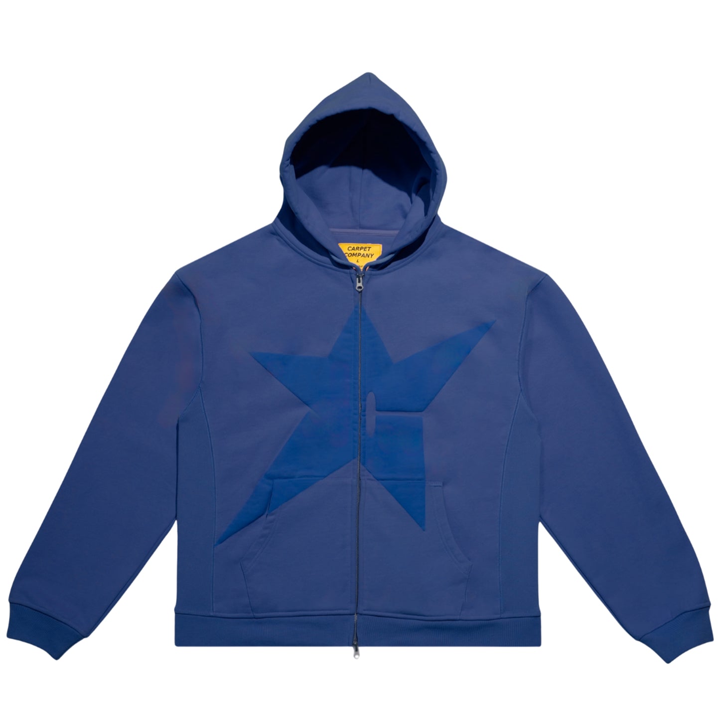 PUFF PRINT ZIP HOODIE