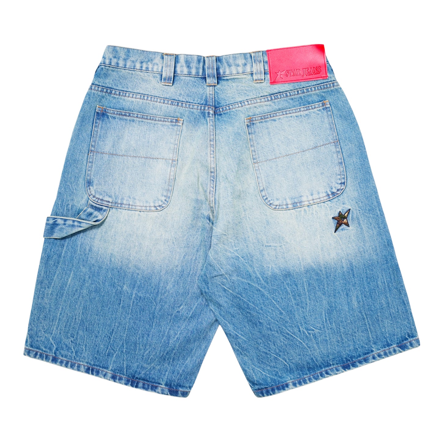 Heavyweight Faded C-Star Denim Shorts