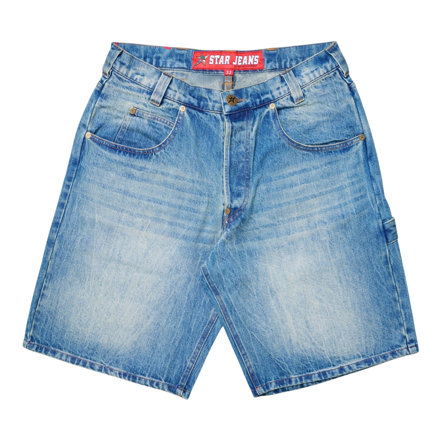 Heavyweight Faded C-Star Denim Shorts