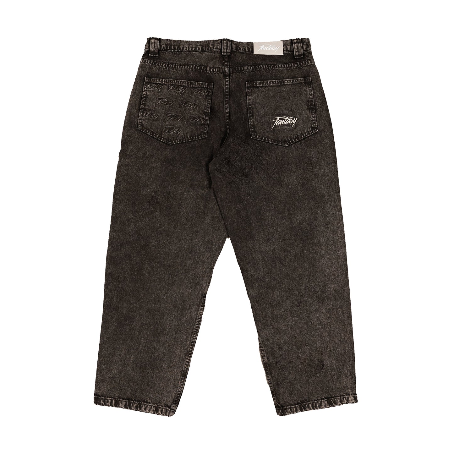 Acid Denim Pants