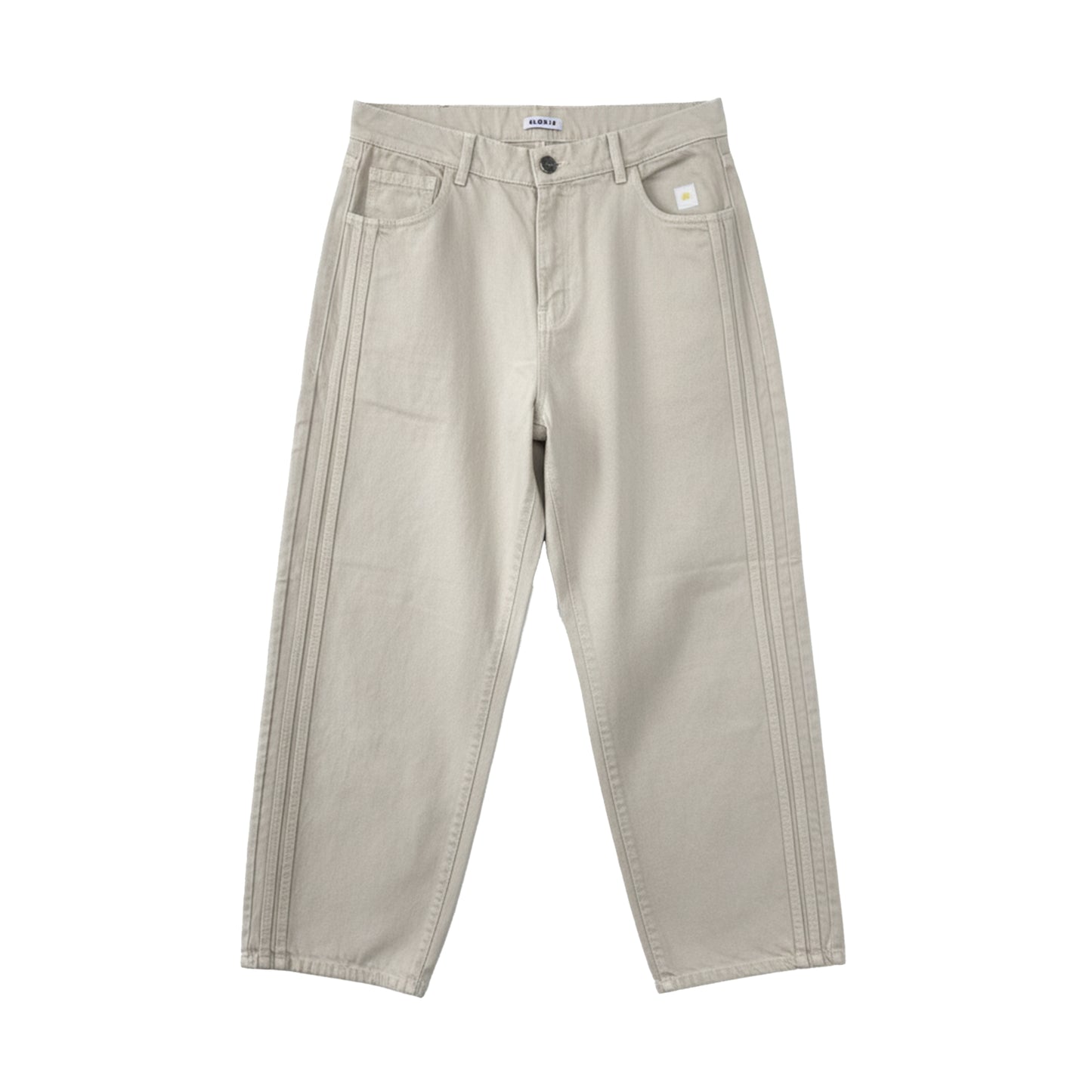 Champagne Baggy Jeans