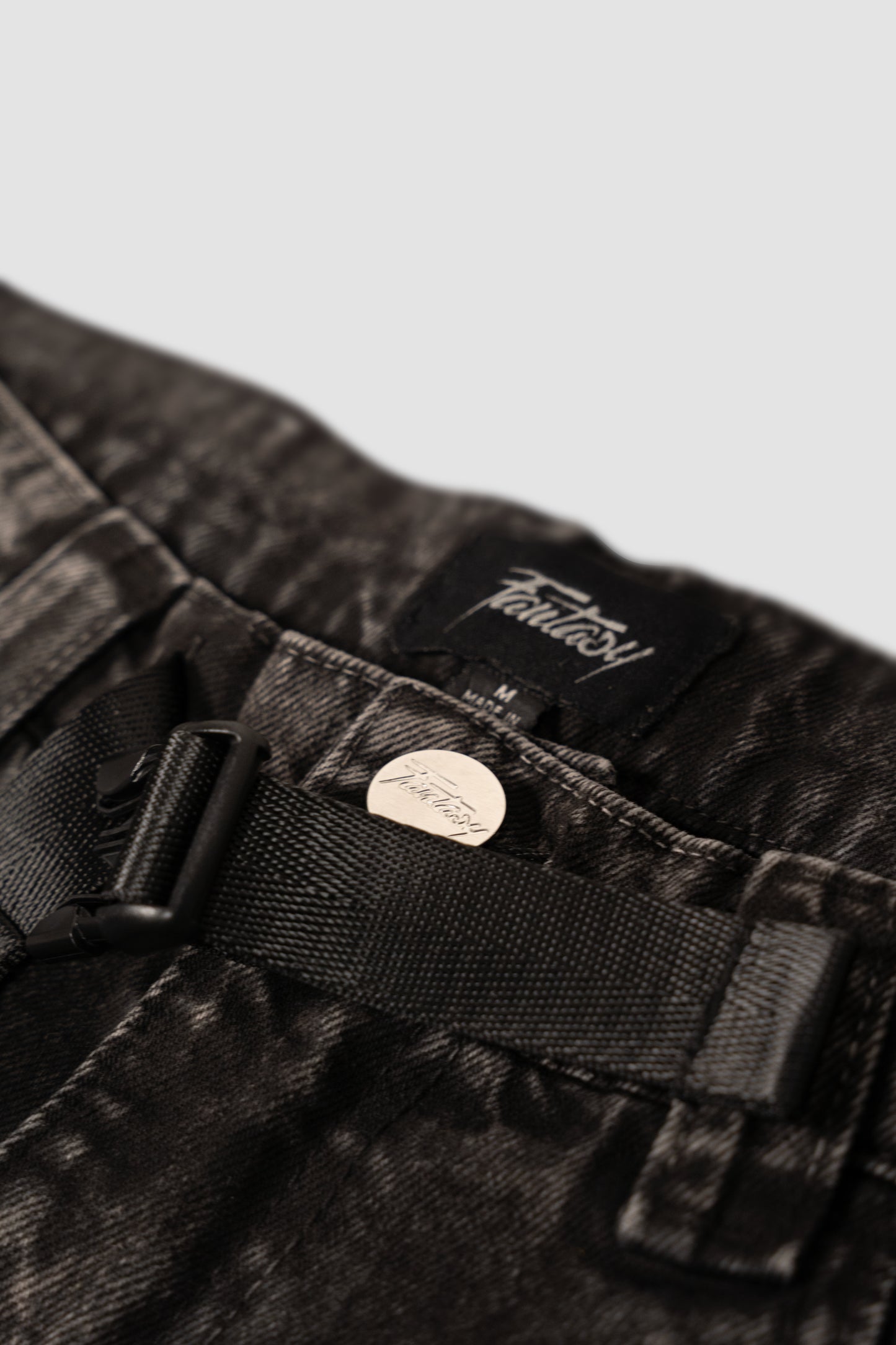 Acid Denim Pants
