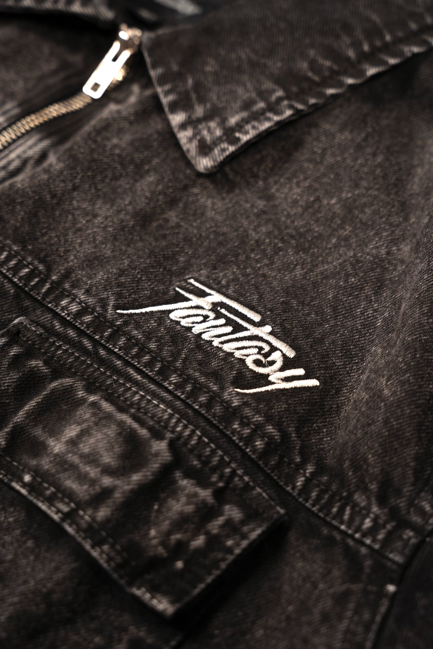 Denim Zip Jacket