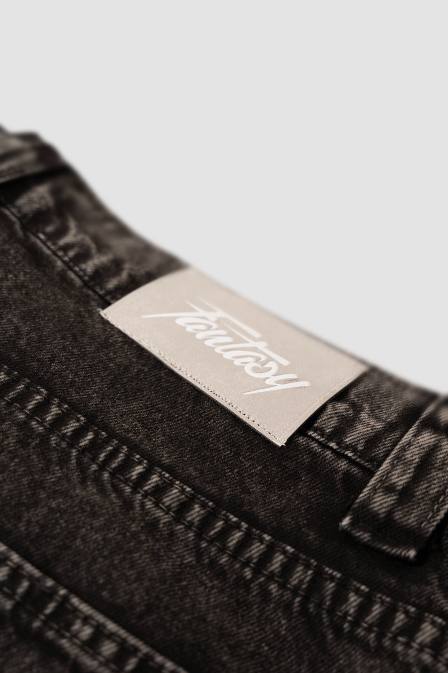 Acid Denim Pants