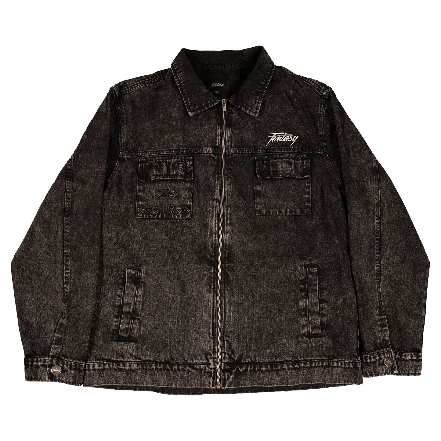Denim Zip Jacket