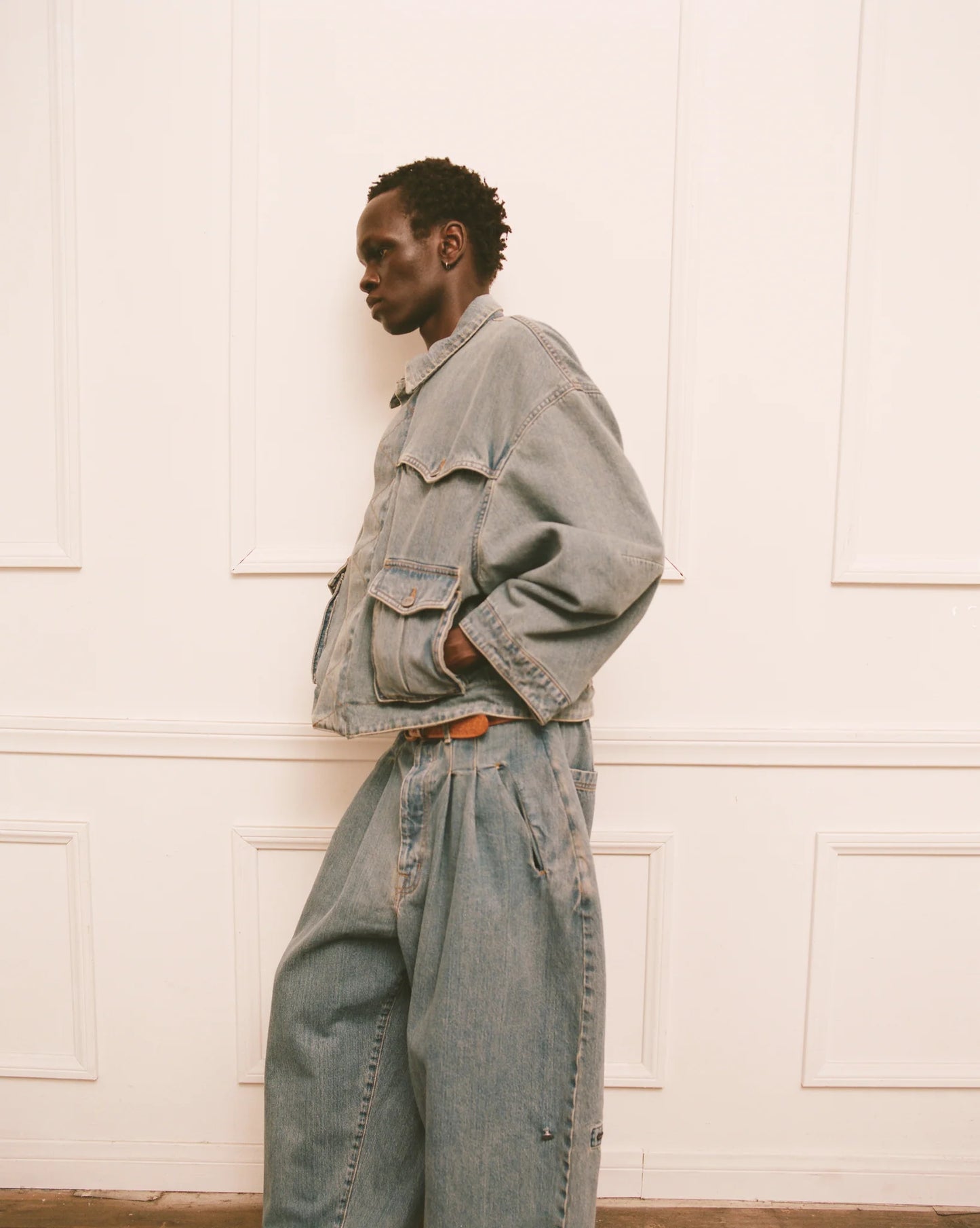 Reversible 7 Pocket Japanese Denim Jacket