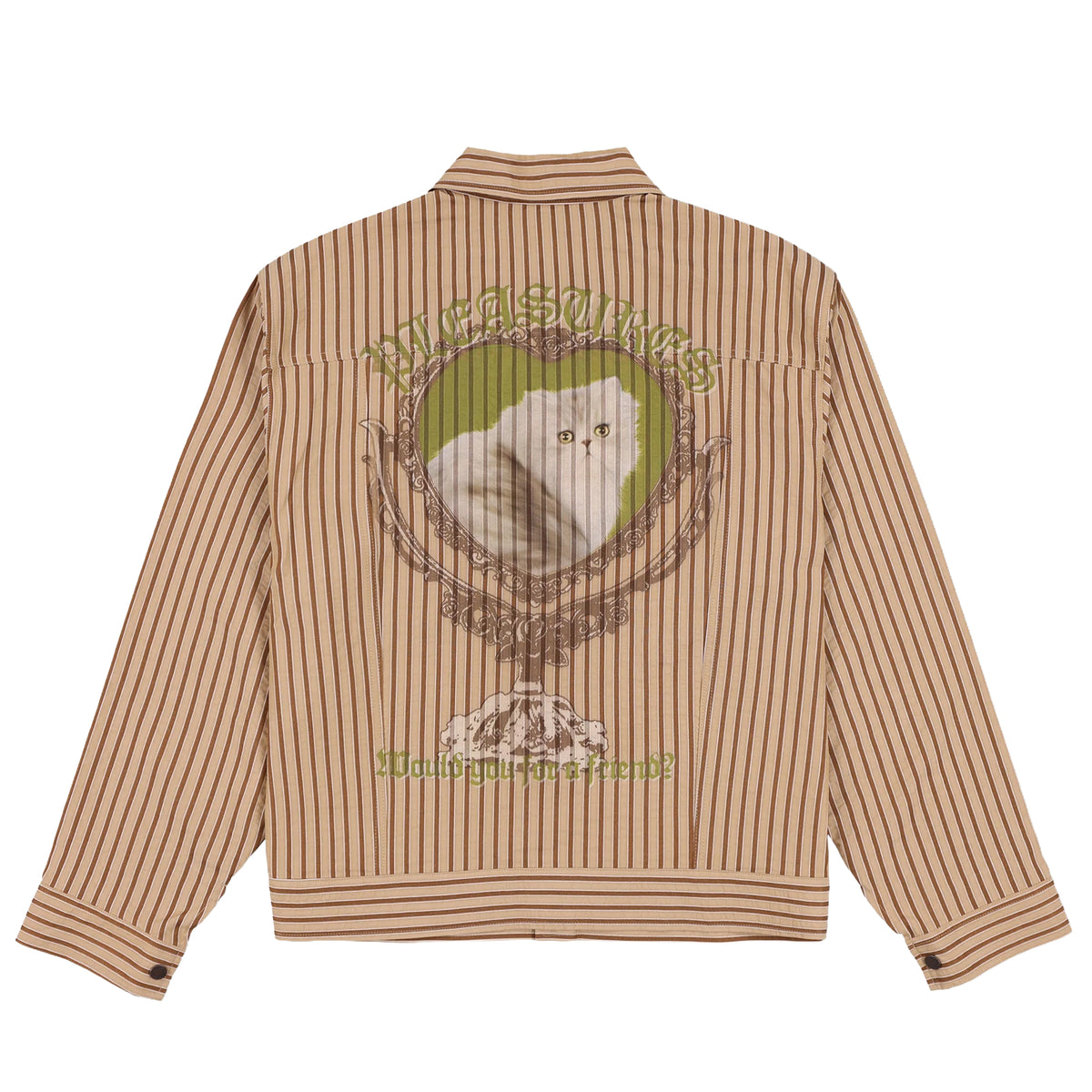 Cat Mirror Trucker Jacket