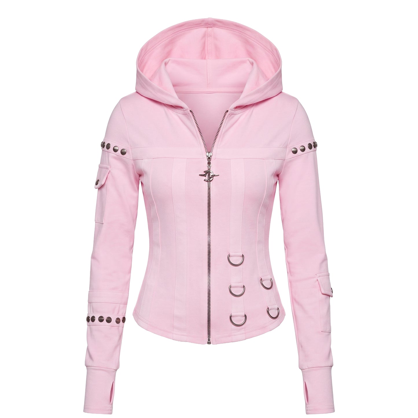 Ego Fitted Corset Sweater With Hardware