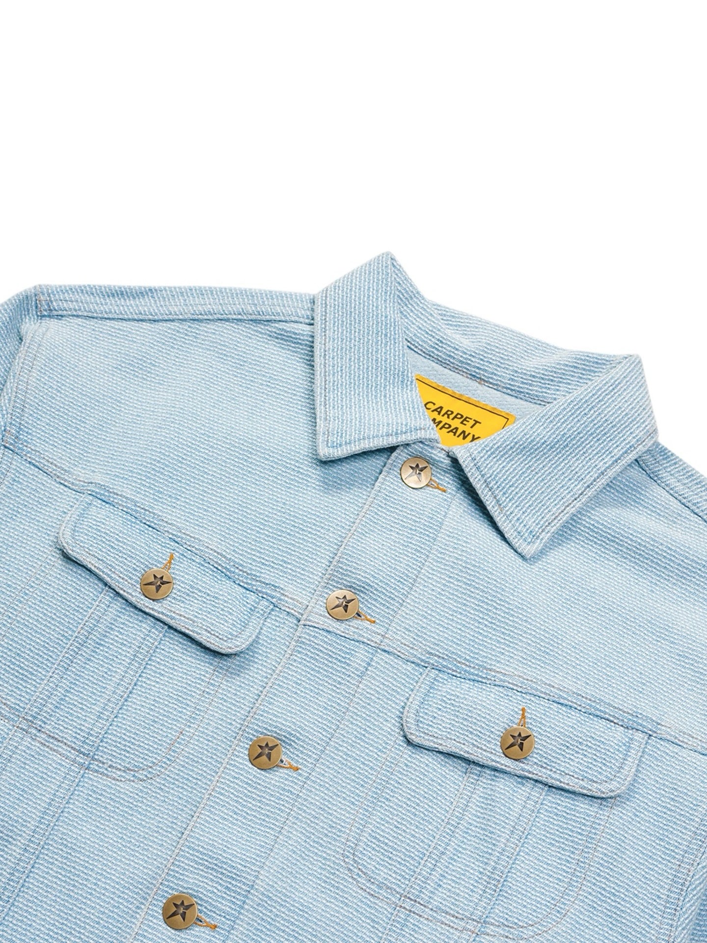 Interlock Stitch Denim Jacket