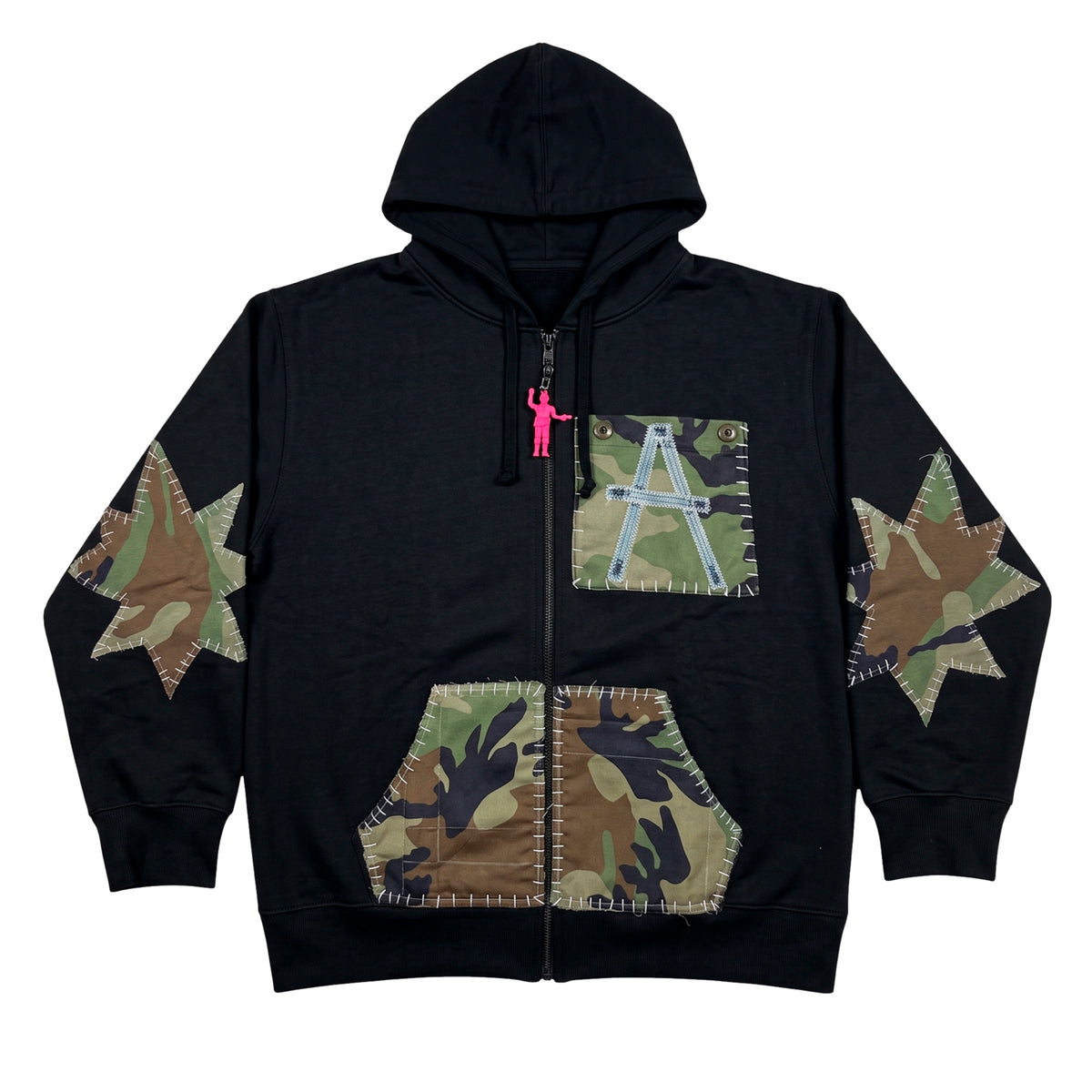 WS 004 Hoodie (Camo) - frente