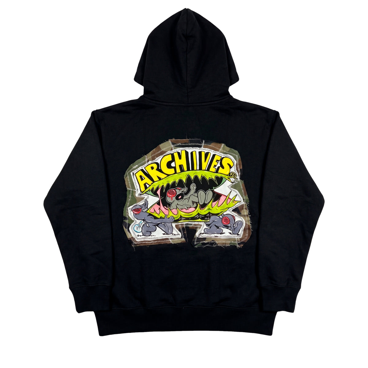 WS 004 Hoodie (Camo) - espalda