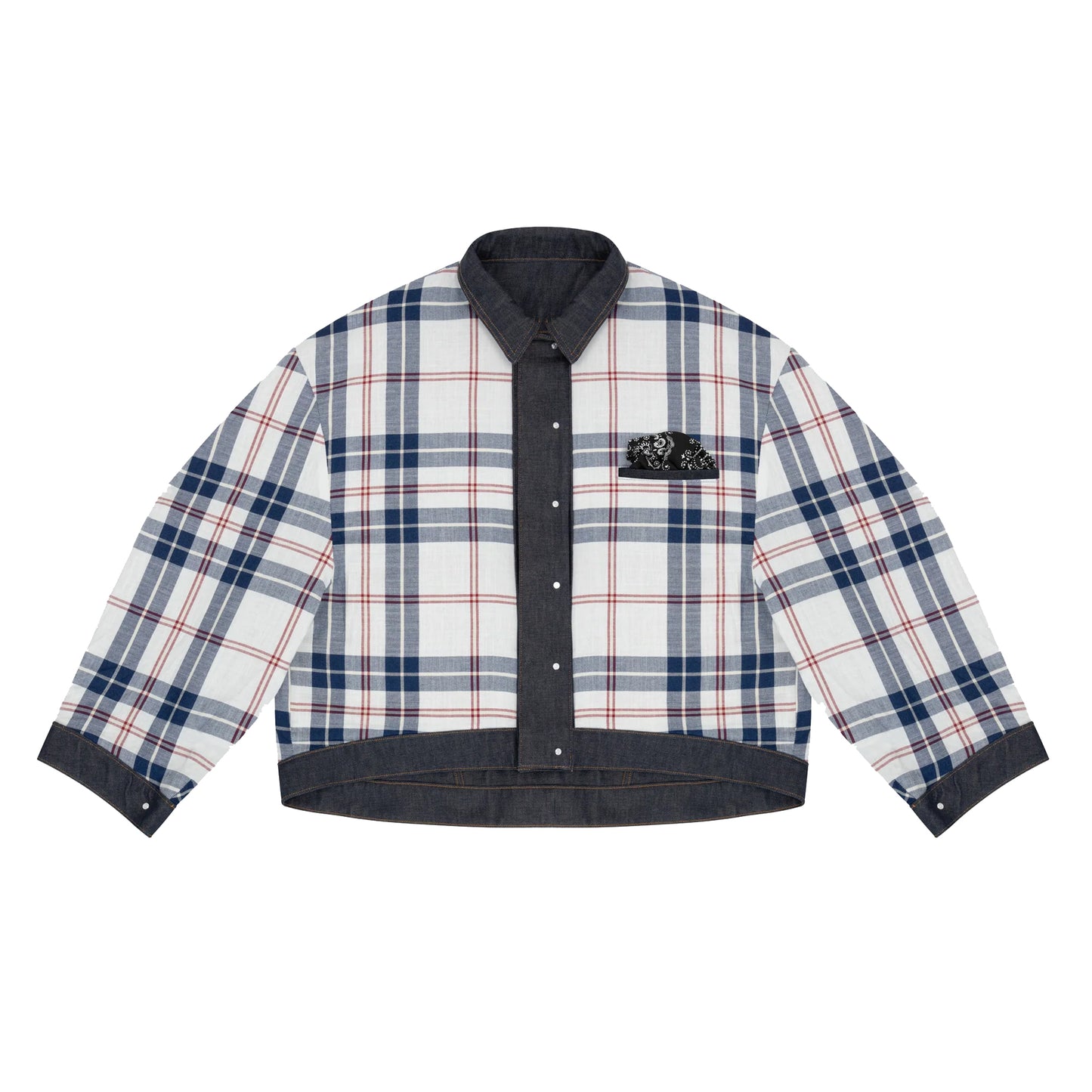 Reversible 7 Pocket Japanese Denim Jacket