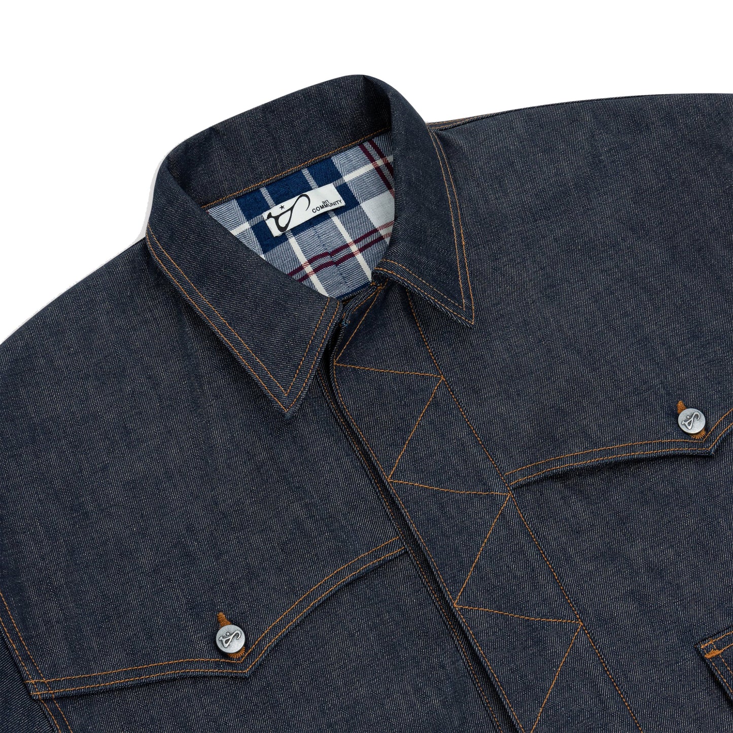 Reversible 7 Pocket Japanese Denim Jacket