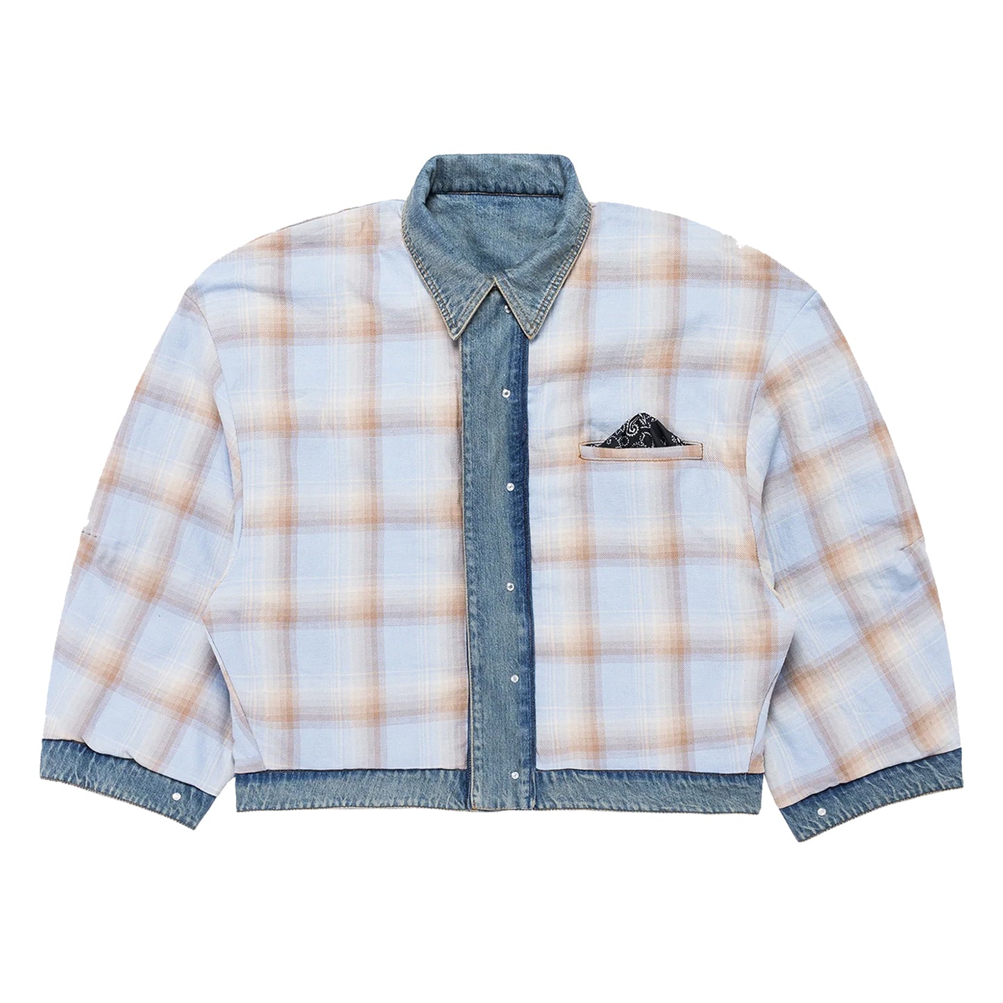 Reversible 7 Pocket Japanese Denim Jacket