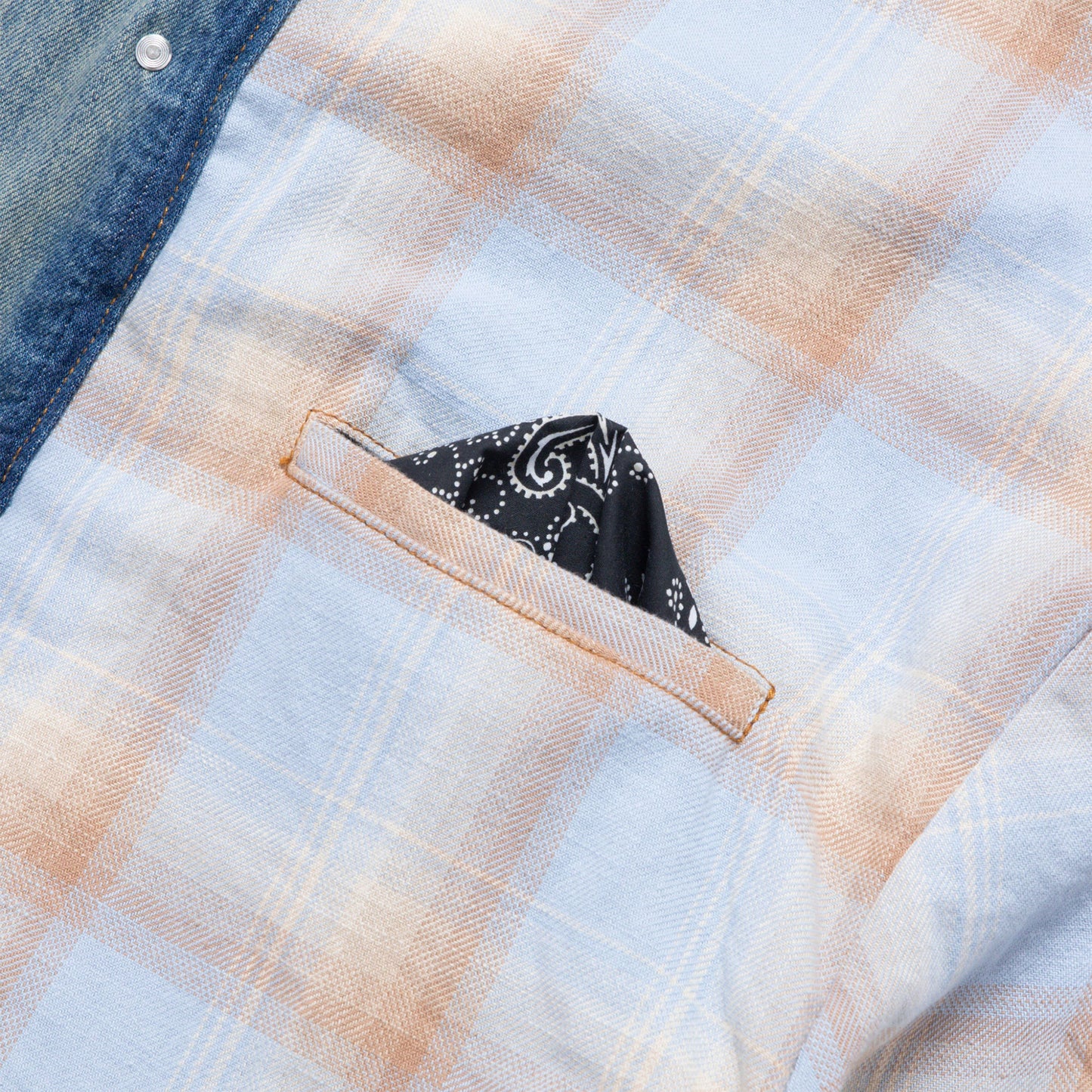 Reversible 7 Pocket Japanese Denim Jacket