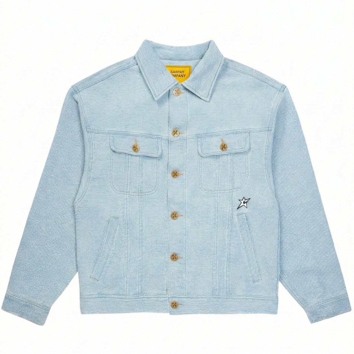 Interlock Stitch Denim Jacket