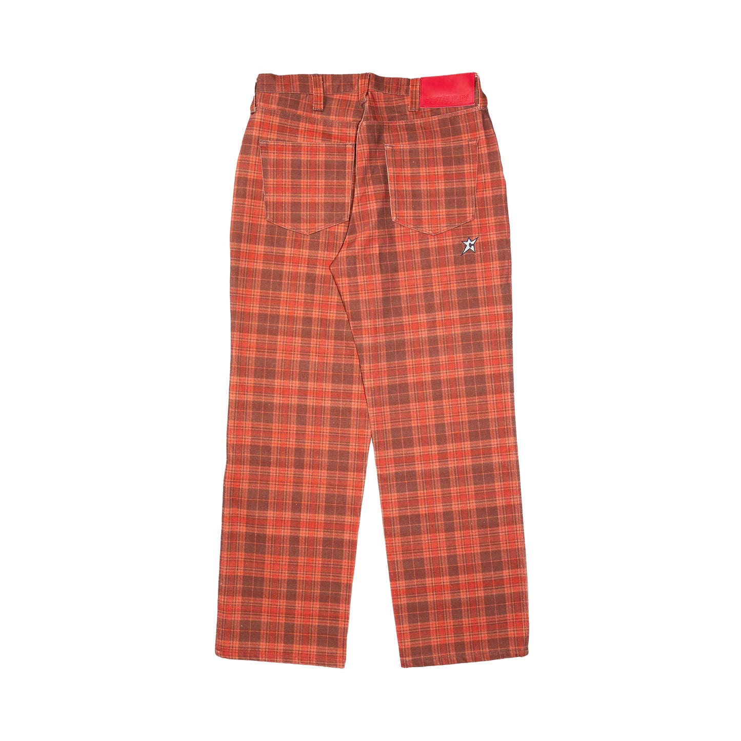 C-Star Plaid Denim Pants