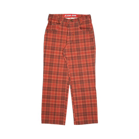 C-Star Plaid Denim Pants