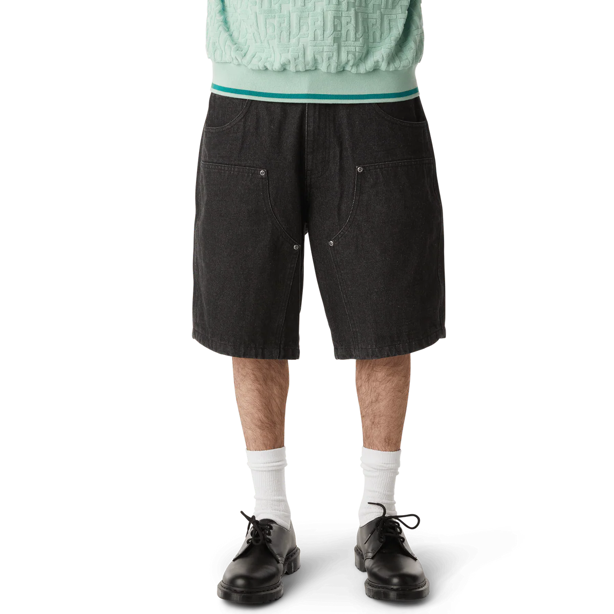 Classic H Double Knee Denim Short