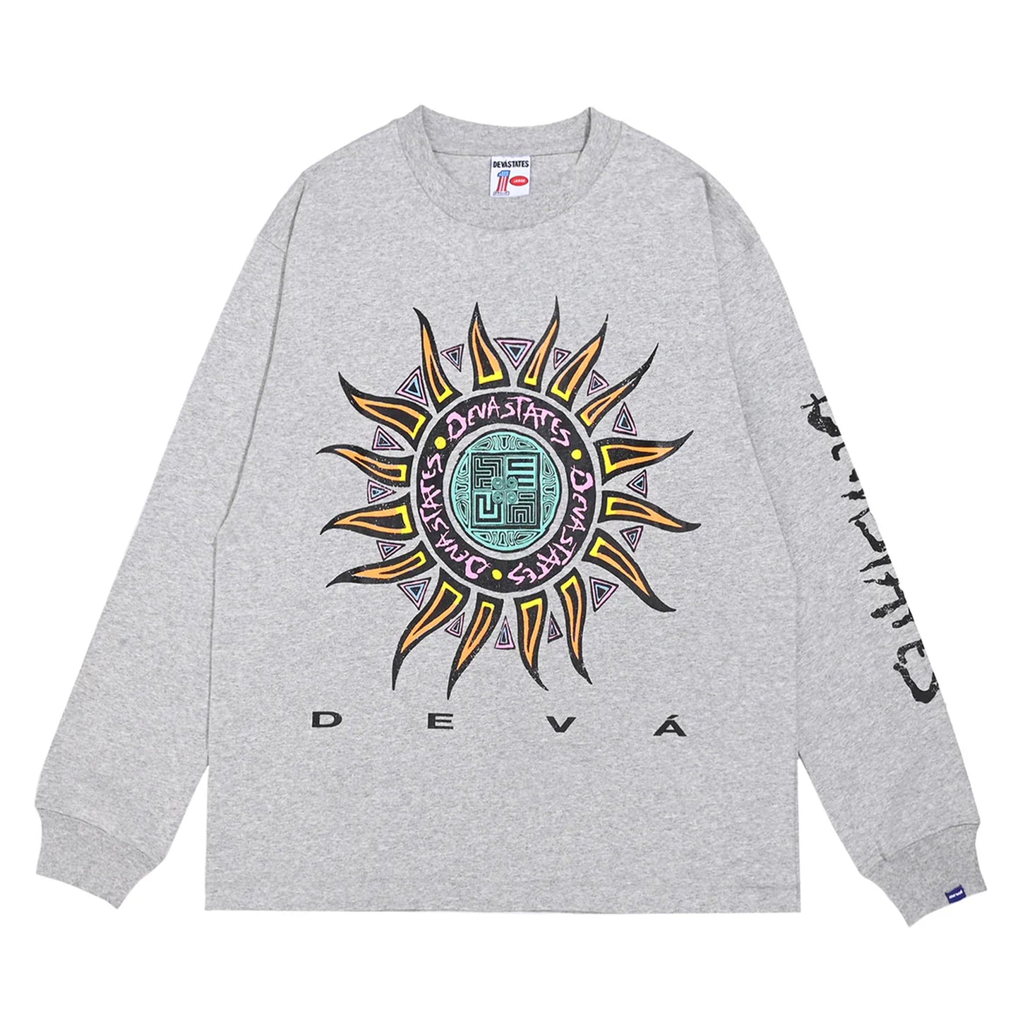 Roosters Longsleeve GFX Retro Tee