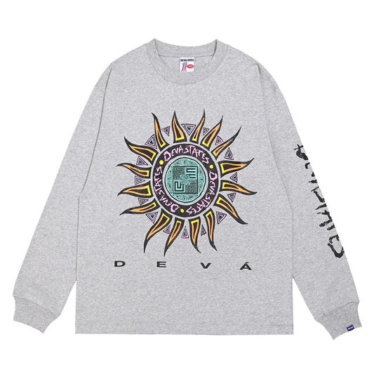 Roosters Longsleeve GFX Retro Tee