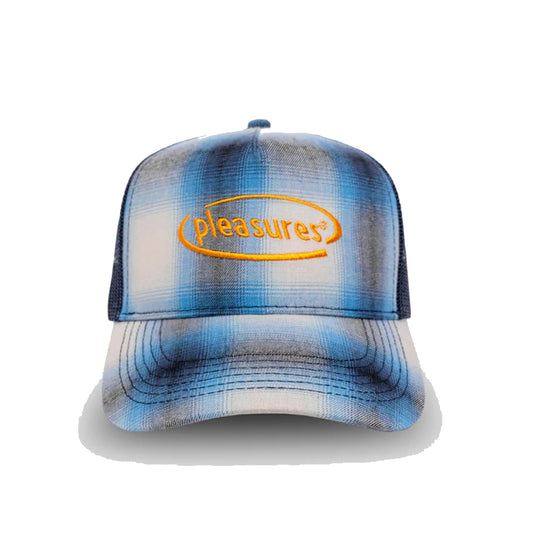 Happier Plaid Trucker Cap