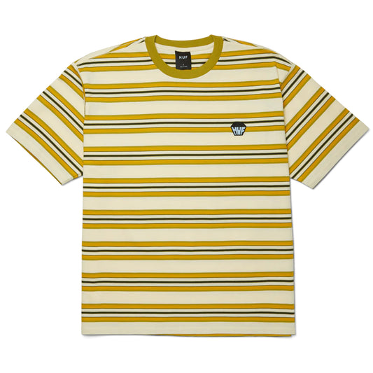 Big Block Stripe Knit Boxy Tee