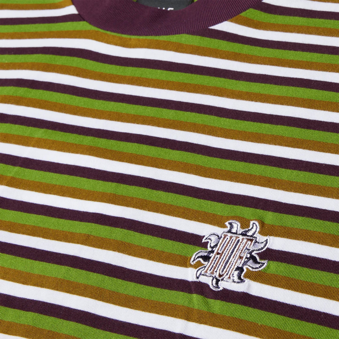 Apollo Striped Knit Boxy Tee