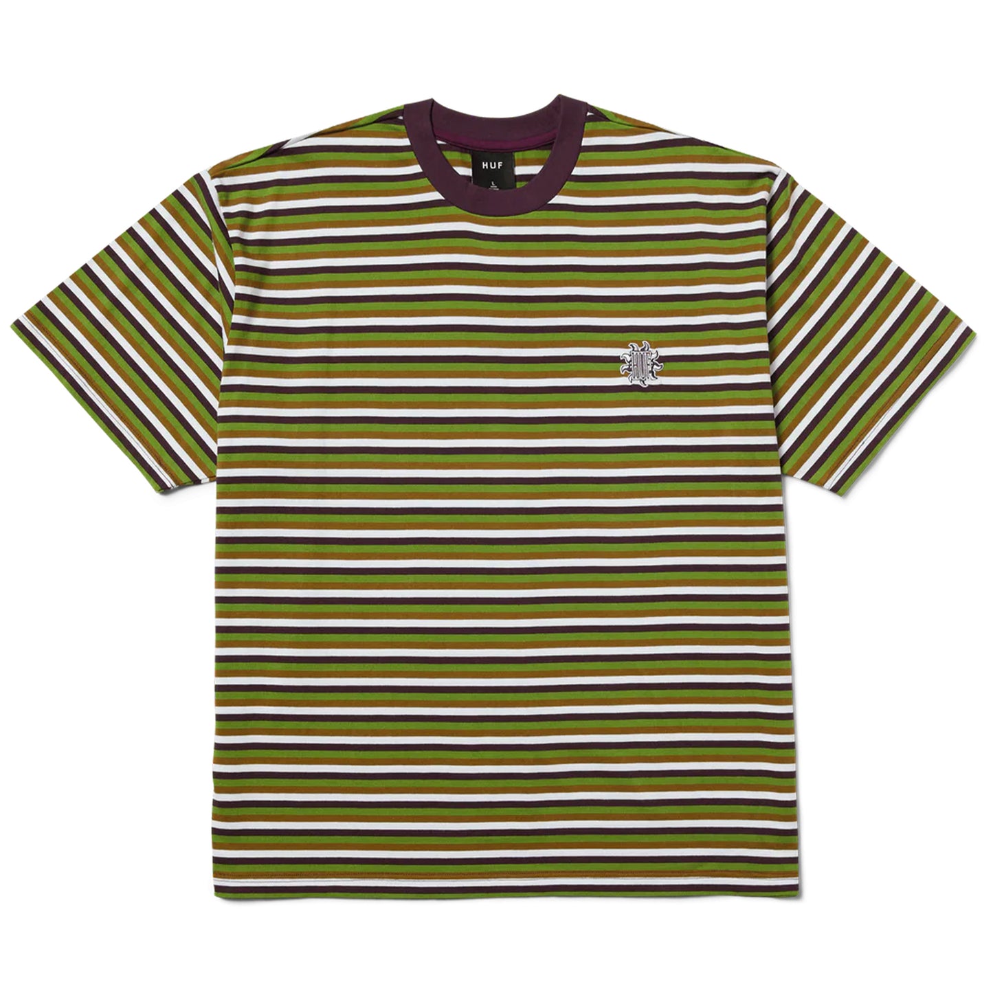 Apollo Striped Knit Boxy Tee