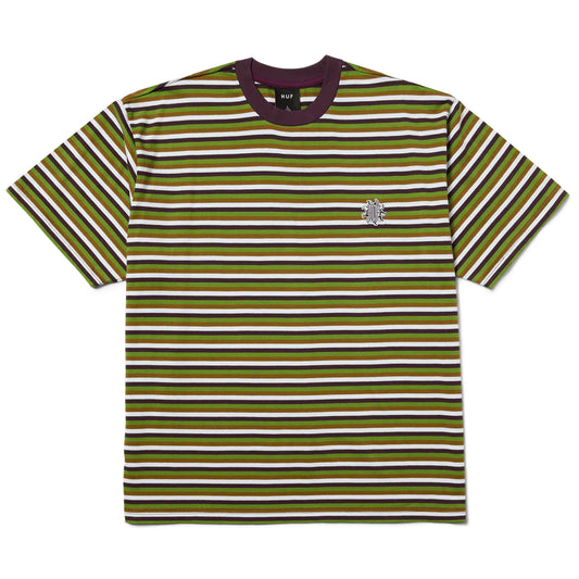 Apollo Striped Knit Boxy Tee