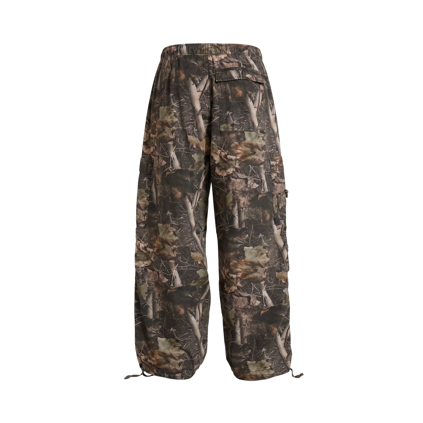 Woodland Camo Parachute Pants