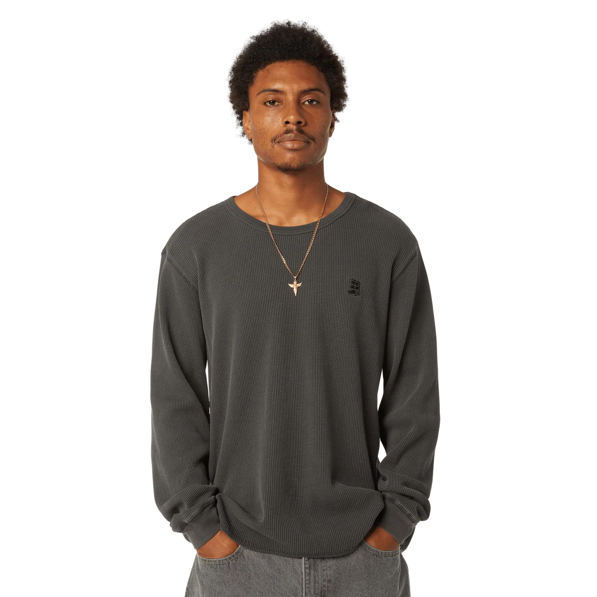 Megablast Overdyed Thermal Longsleeve Tee