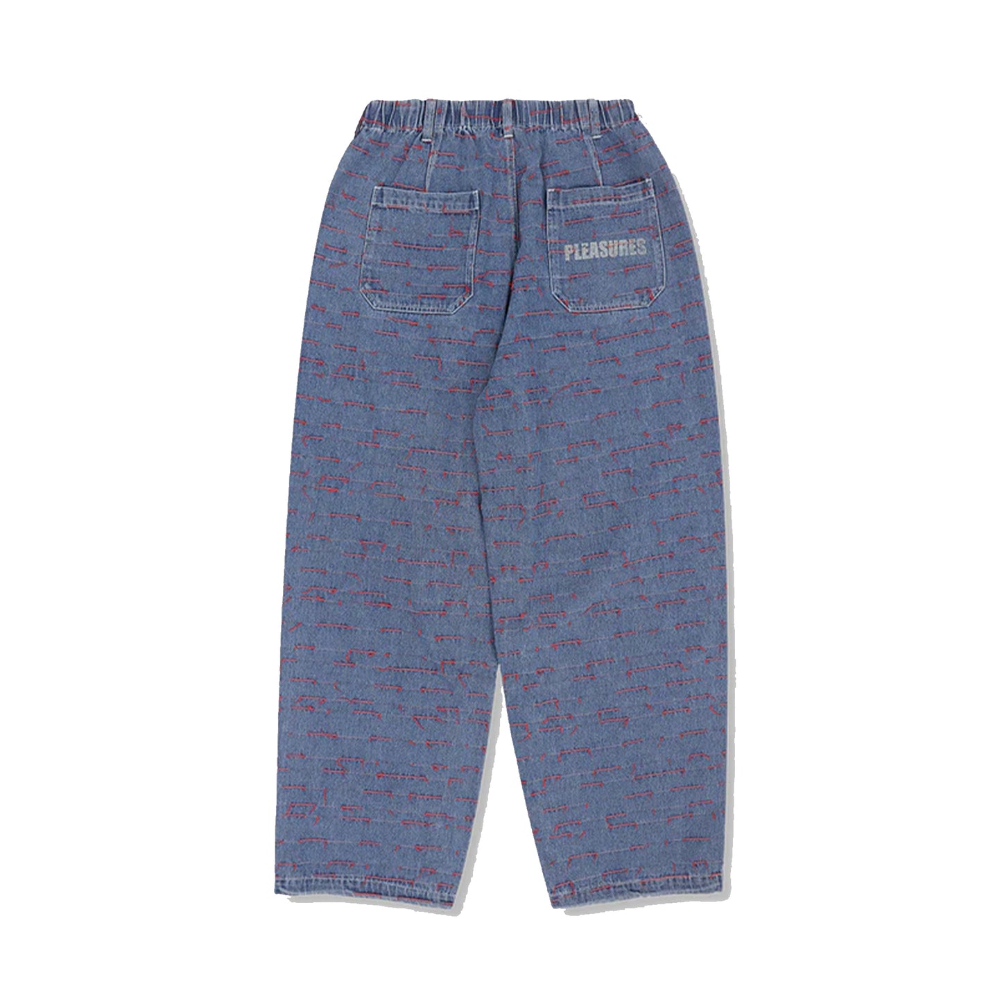Strokes Denim Parachute Pants