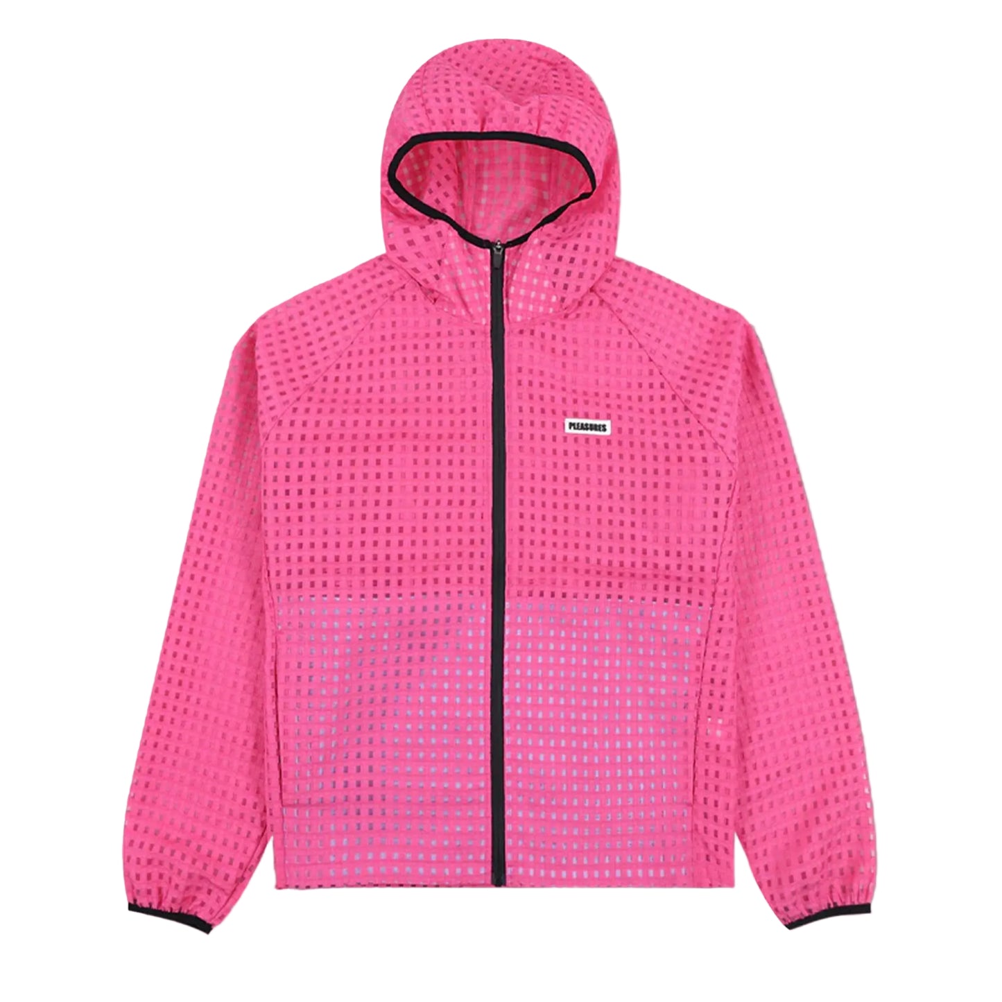 System Plaid Hooded Jacket