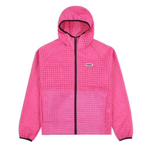 System Plaid Hooded Jacket