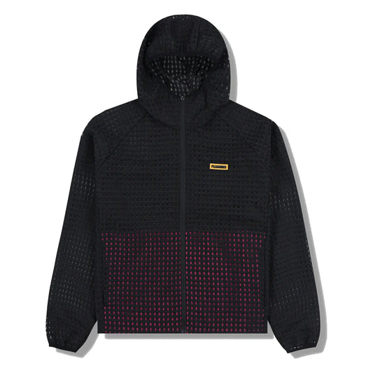 System Plaid Hooded Jacket