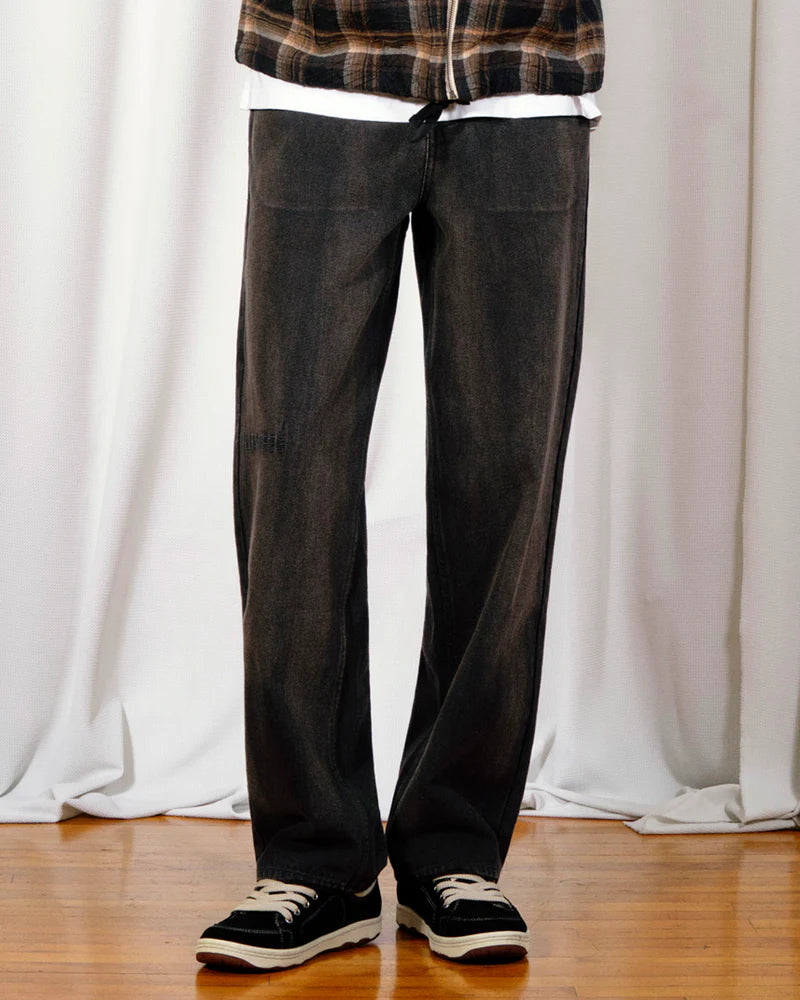 Oil Baggy Jeans