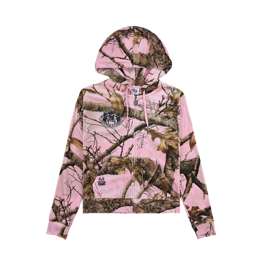 Realtree Velour Robertson Zip-up Hoodie