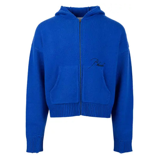 Knit Zip Up Hoodie