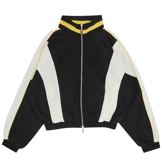 Contrast Varsity Jacket